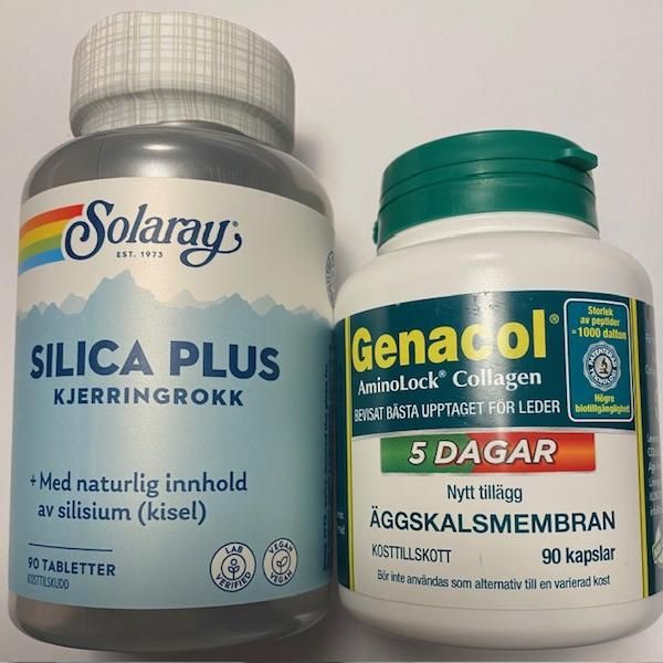 Hovedbilde Genacol + Solaray Silica Pluss